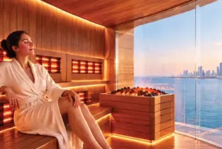 Sauna & Steam Room at Danube Shahrukhz Residences